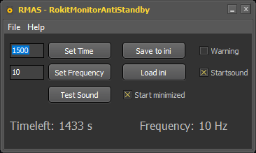 Deactivate ROKIT KRK Auto Standby - RMAS v1.0.2.0