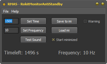 Deactivate ROKIT KRK Auto Standby - RMAS v1.0.1.0